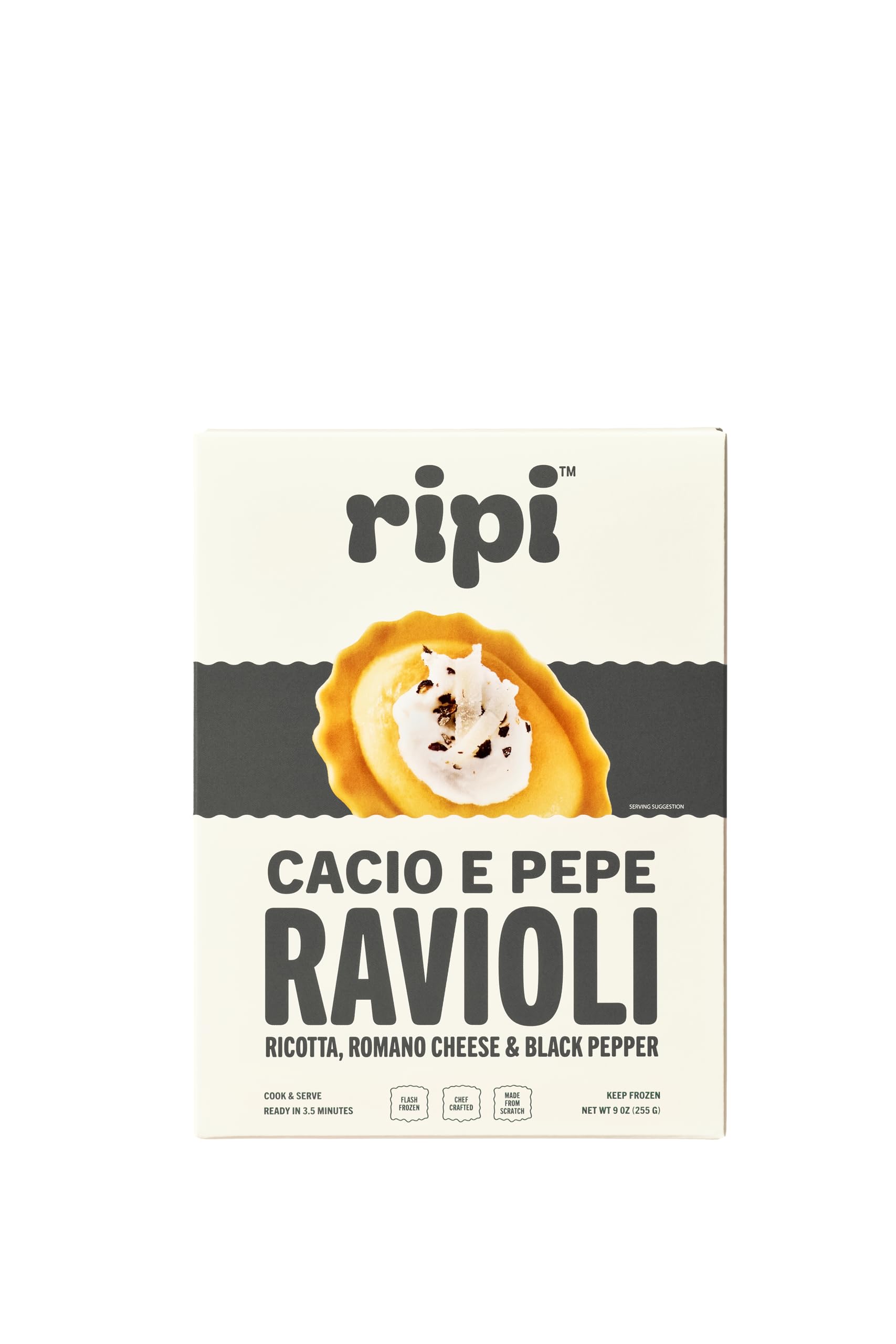 Ripi Cacio e Pepe Ravioli, 9oz