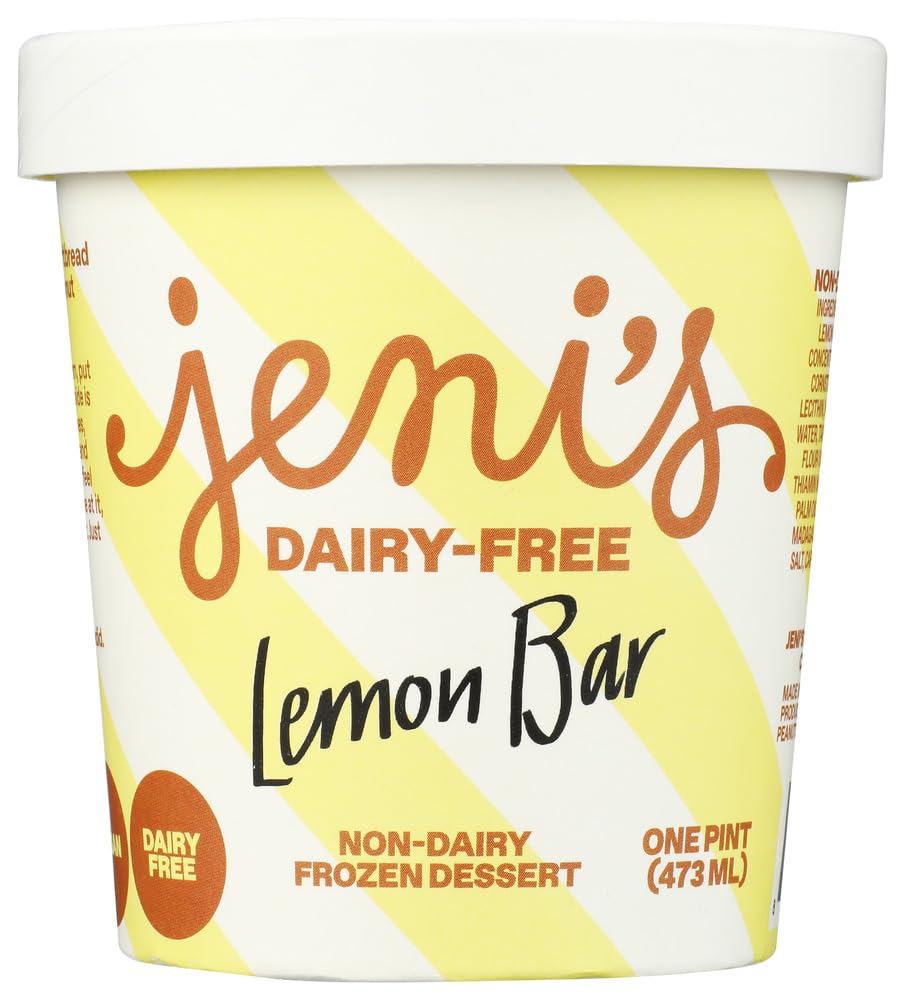 Jenis Splendid Ice Creams, Frozen Dessert Dairy Free Lemon Bar, 16 Ounce