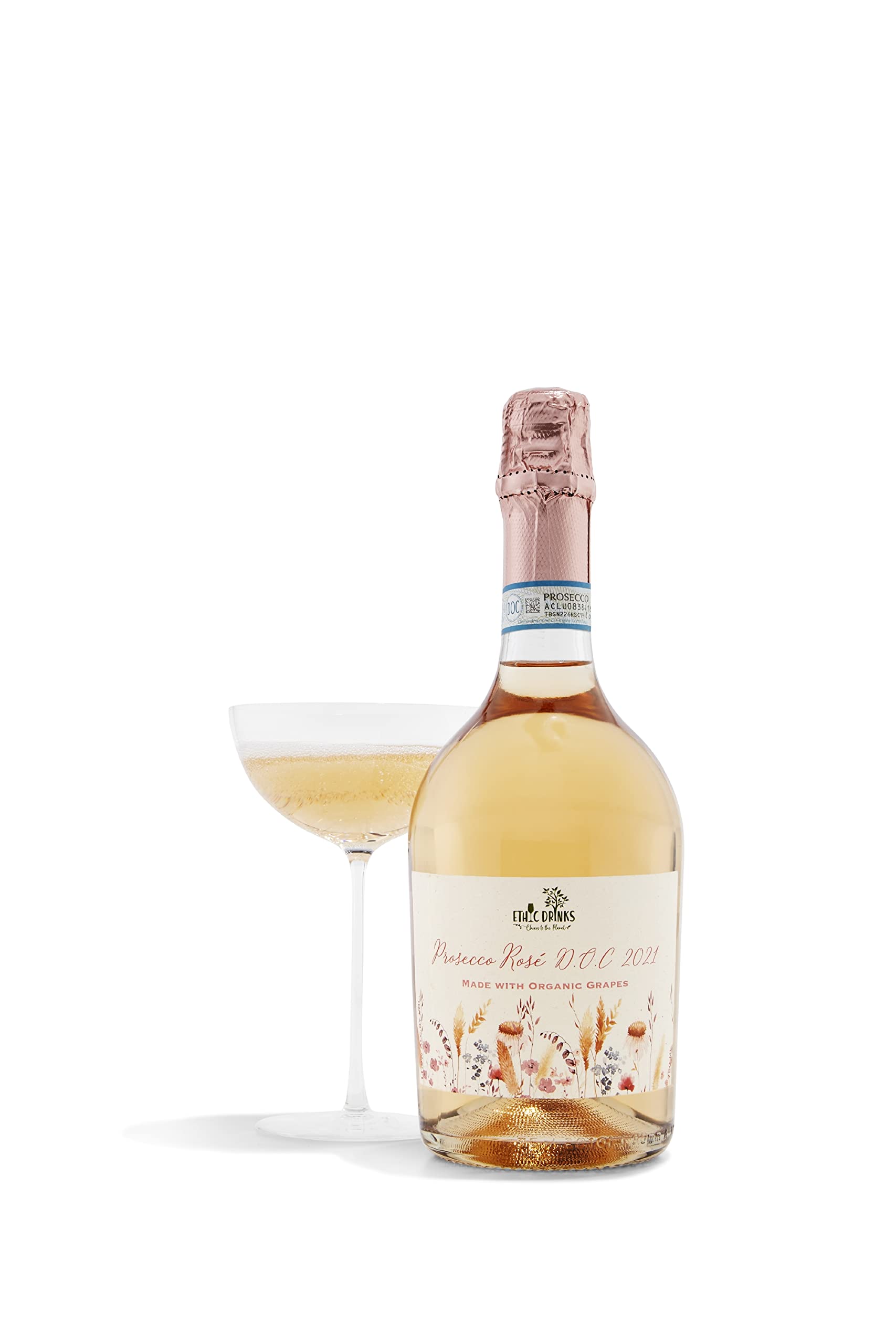 Ethicdrinks, Prosecco Rose, 750 mL