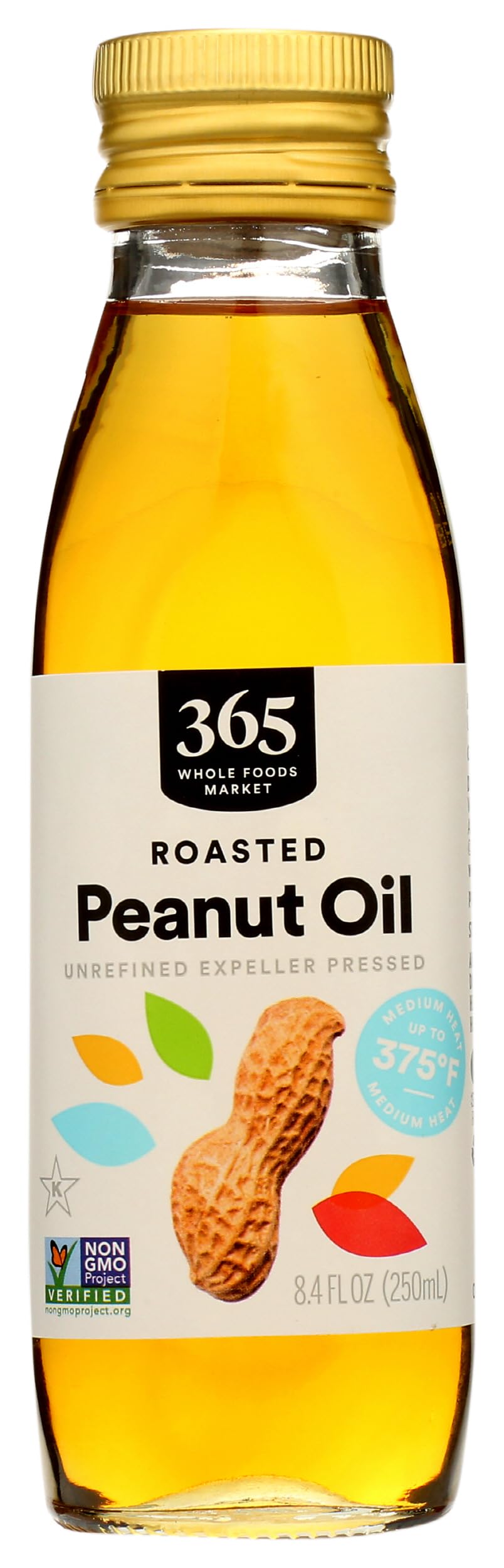 365 by Whole Foods Market Roasted Peanut Oil, 8.4 fl oz