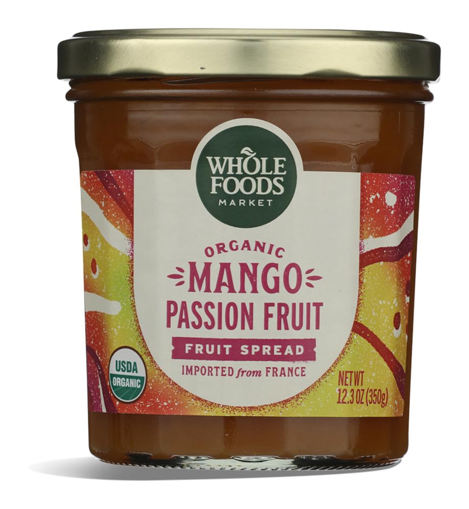 Whole Foods Market Organic Mango Passion Fruit Spread, 12.3 OZ