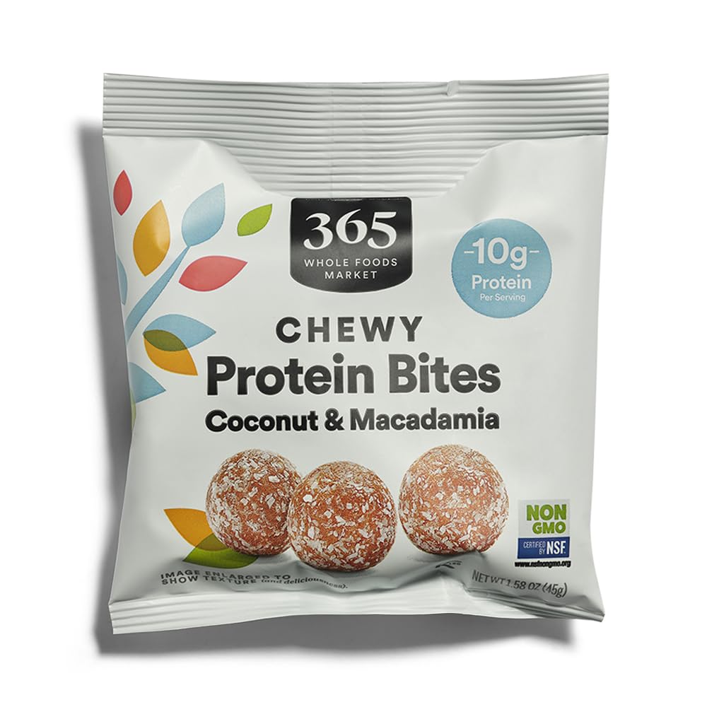 Coconut Macadamia Protein Chewy Bites, 1.58 Ounce