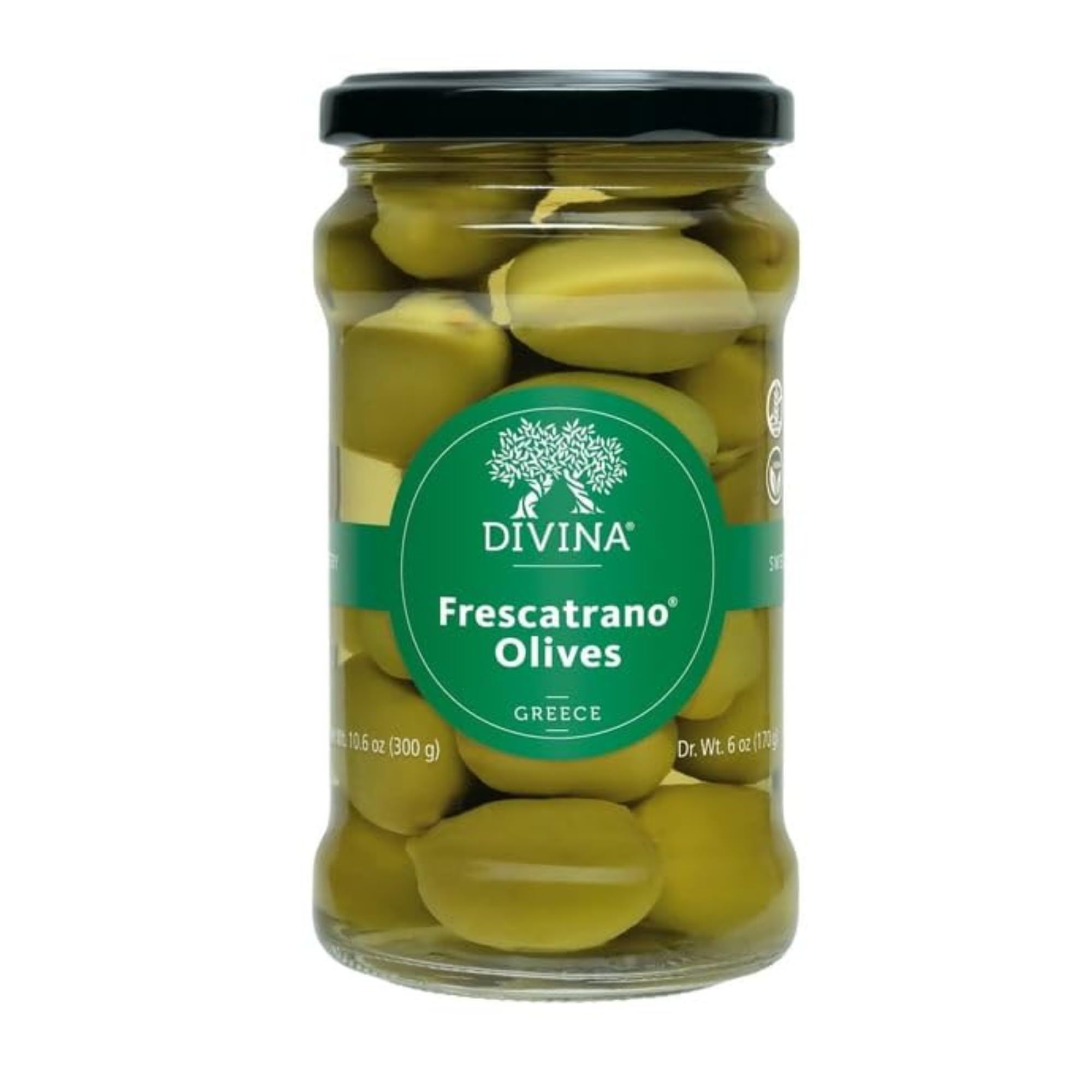 Divina Olives Frescatrano, 10.6 Ounce