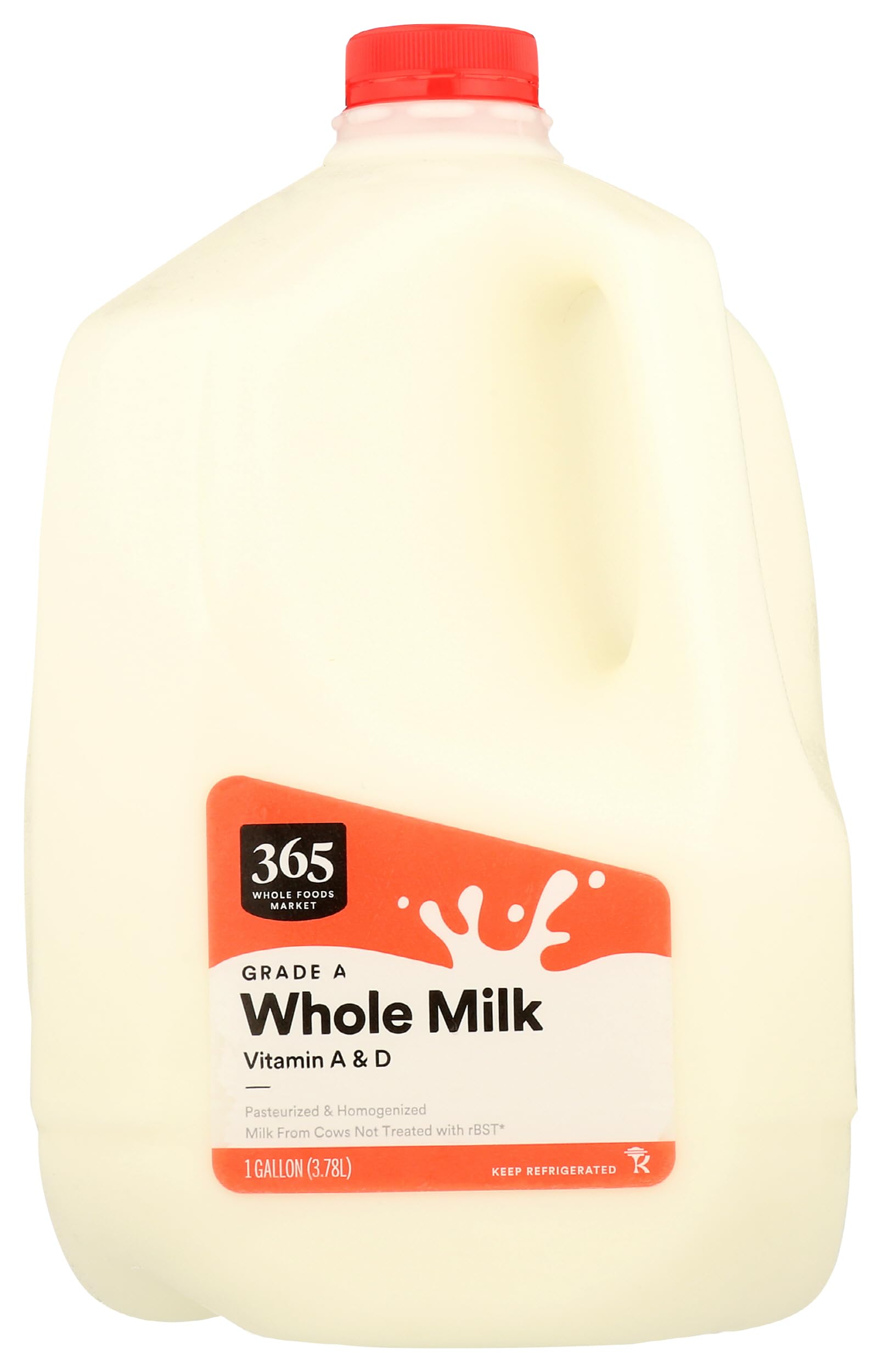 Whole Milk, Gallon, 128 fl oz