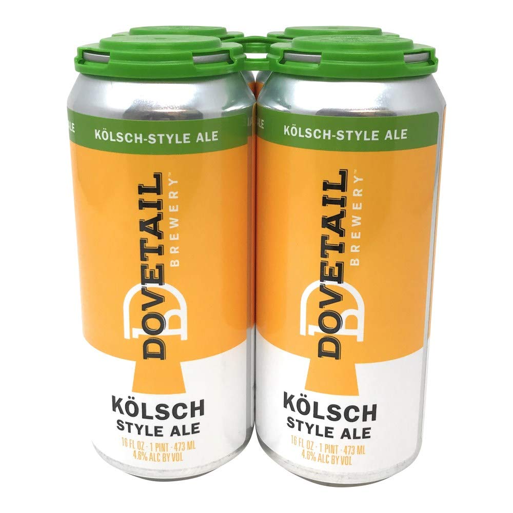 Dovetail Brewery, Kolsch, 4pk, 16 Fl Oz Cans