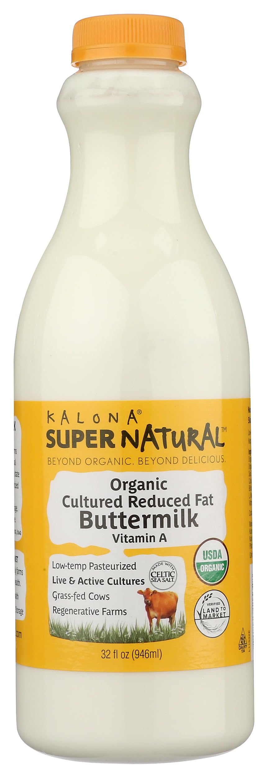 Kalona Supernatural Organic Buttermilk, 32 FZ