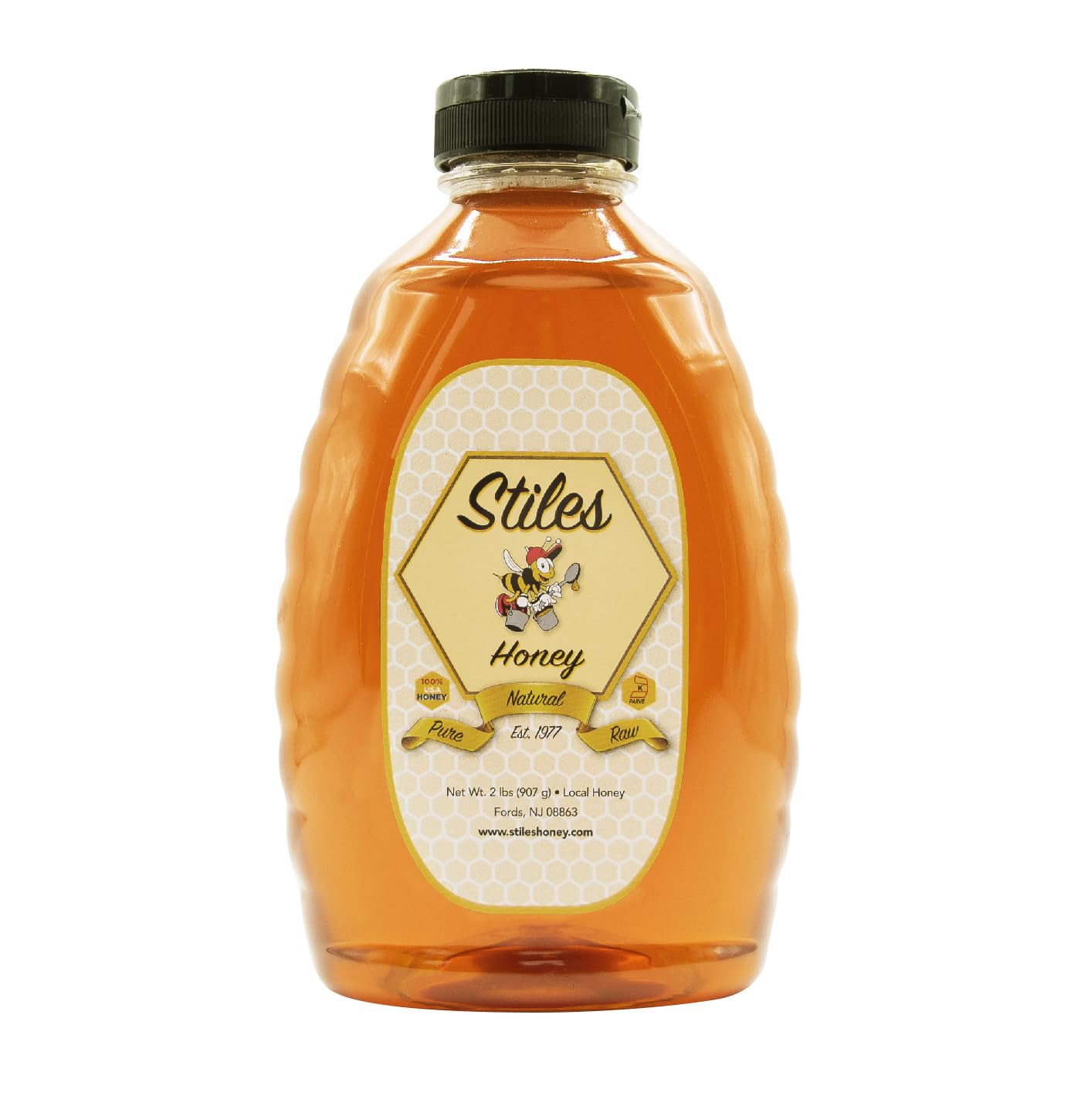 Stiles Honey Pure and Natural 32 ounce Wildflower Honey Squeeze Bottle