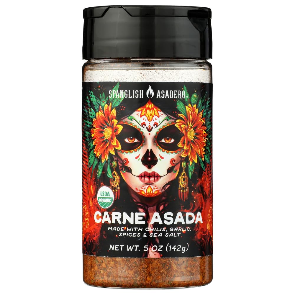 Spanglish Organic Carne Asada Seasoning, 5 OZ
