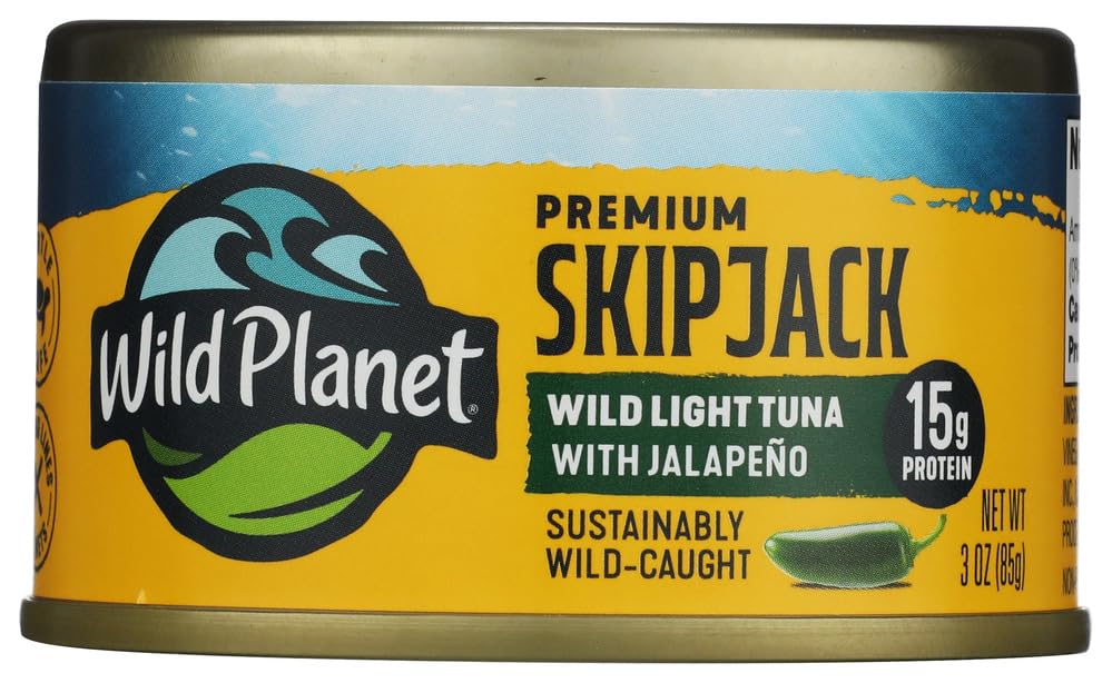 Wild Planet Jalapeno Tuna Snack Cup, 3 OZ