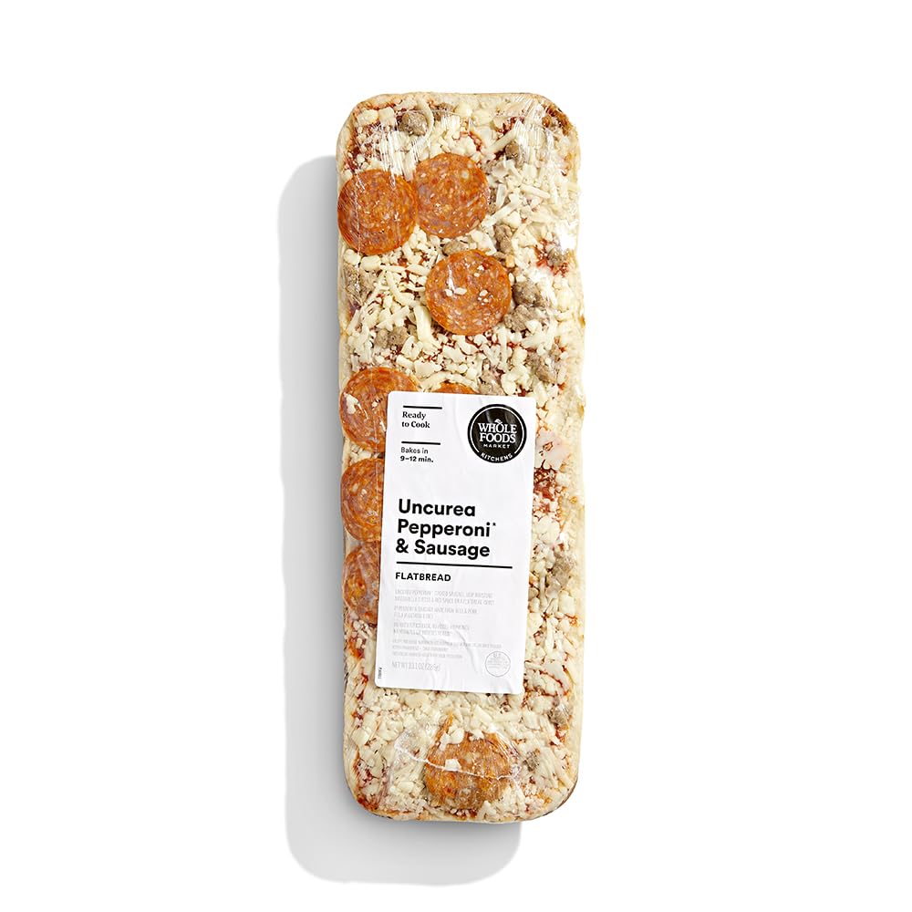 Whole Foods Market Pepperoni Sausage Flatbread, 10.1 OZ