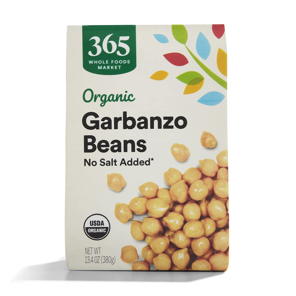 Organic Unsalted Garbanzo Beans, 13.4 Ounce