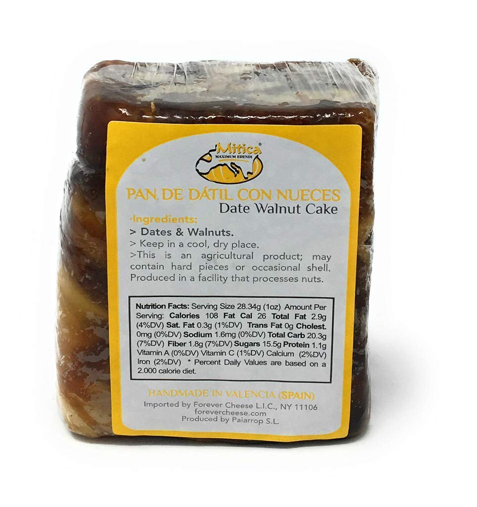 Mitica Walnut Date Cake Cubes