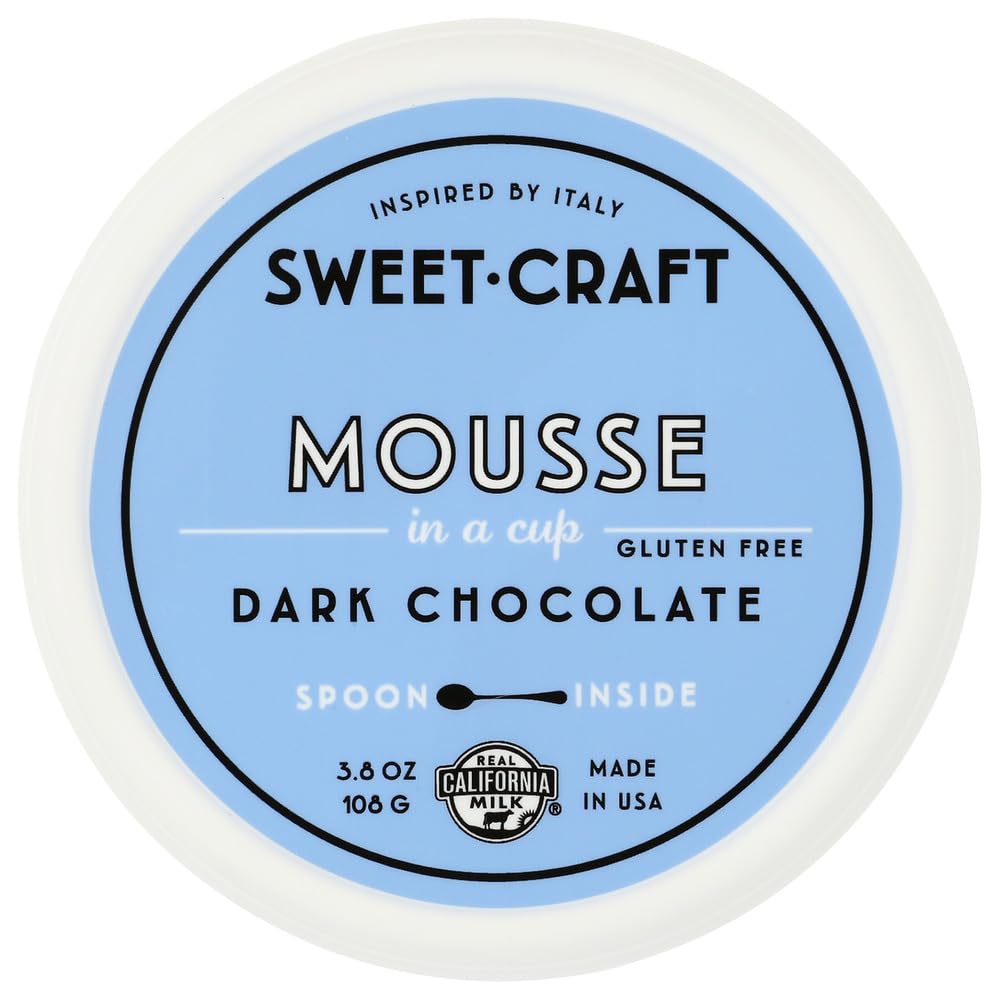 Dark Chocolate Mousse Cup, 3.8 Ounce