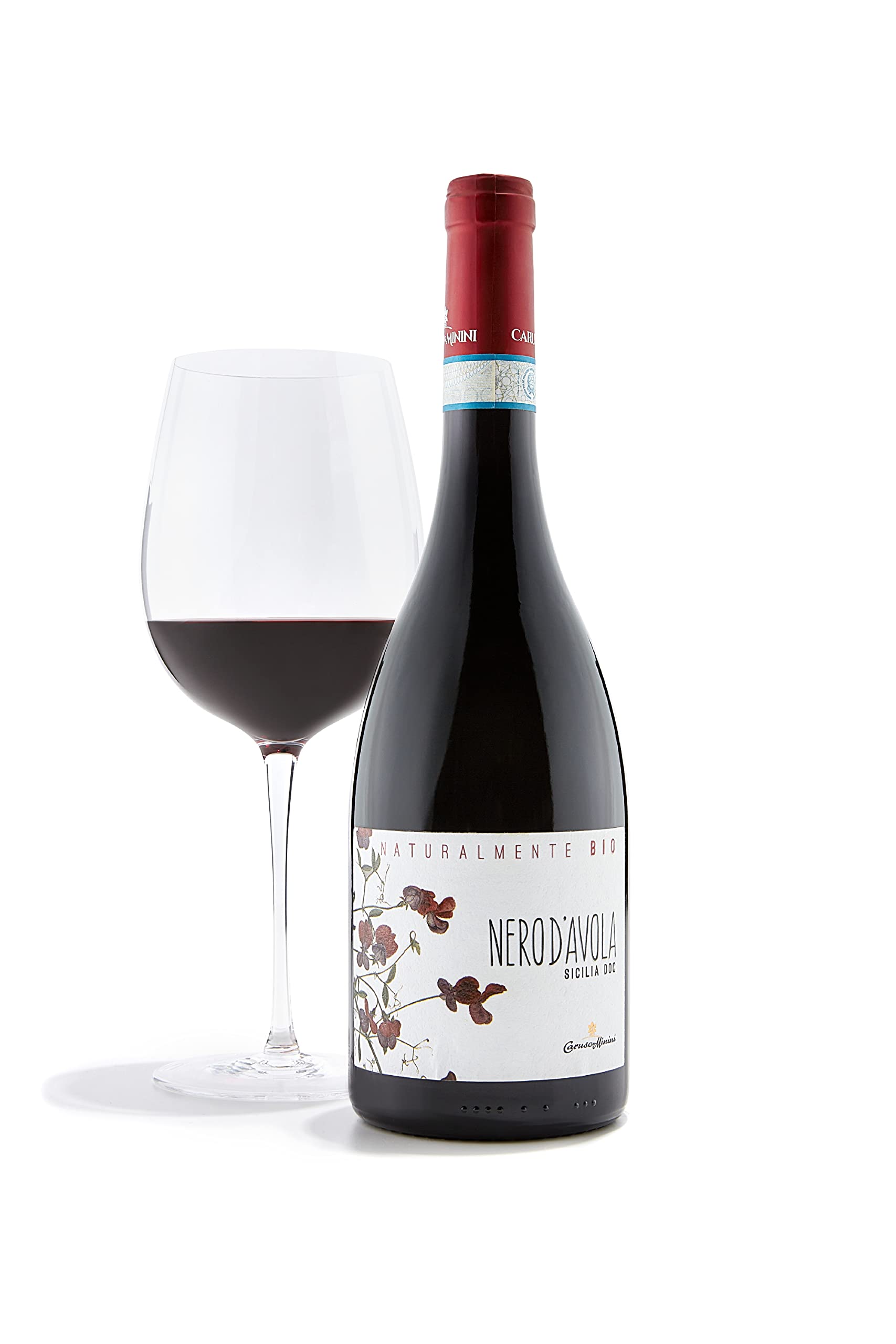 Caruso E Minini, Nero D Avola Organic Grapes, 750 mL