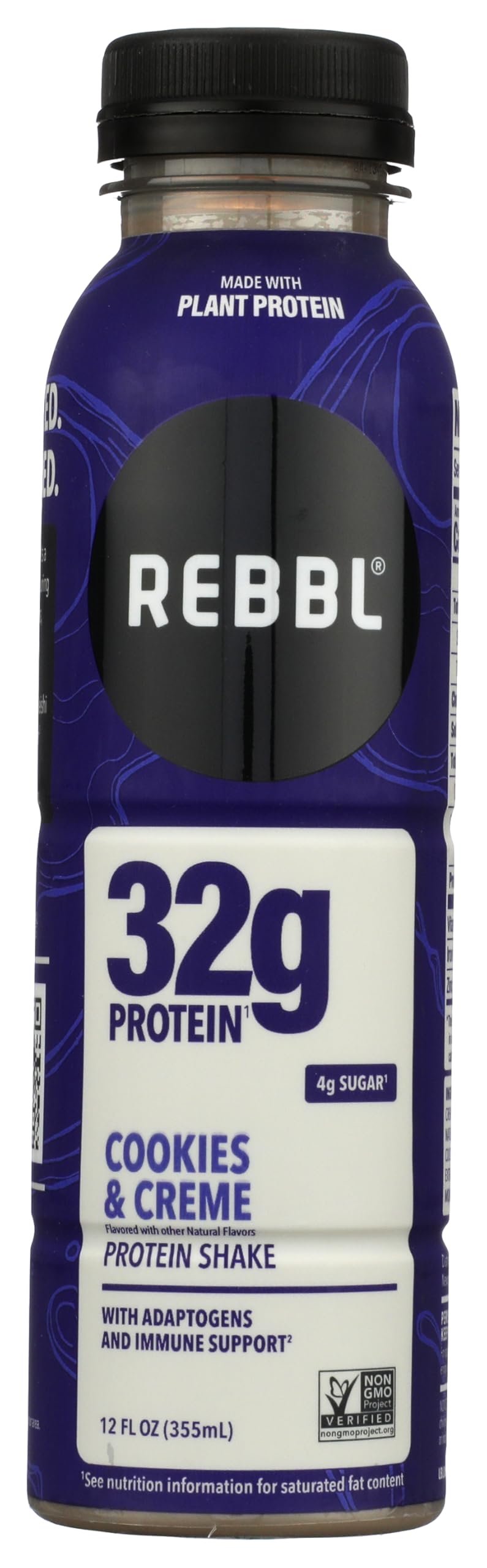 Rebbl Cookies & Creme Protein Shake, 12 Fl Oz