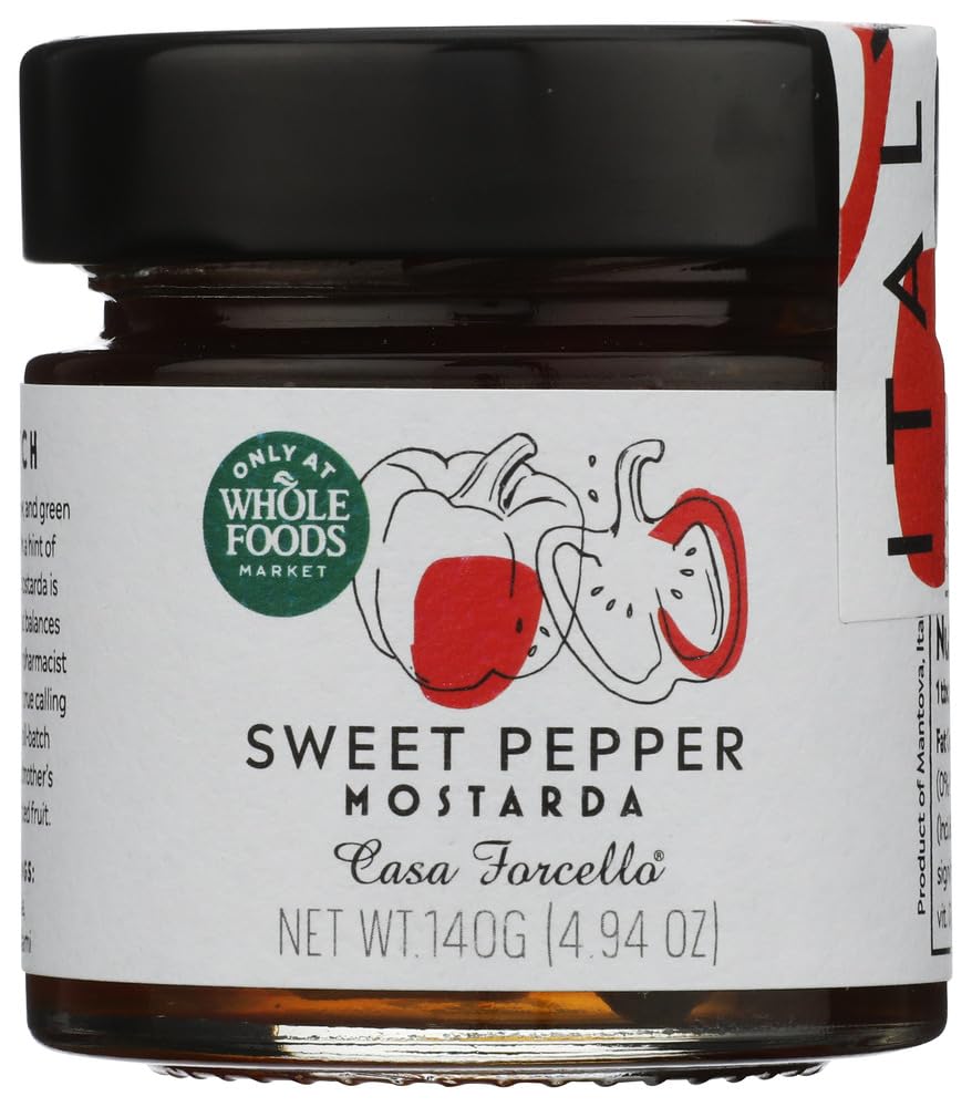 Mostarda Sweet Pepper, 4.94 Ounce