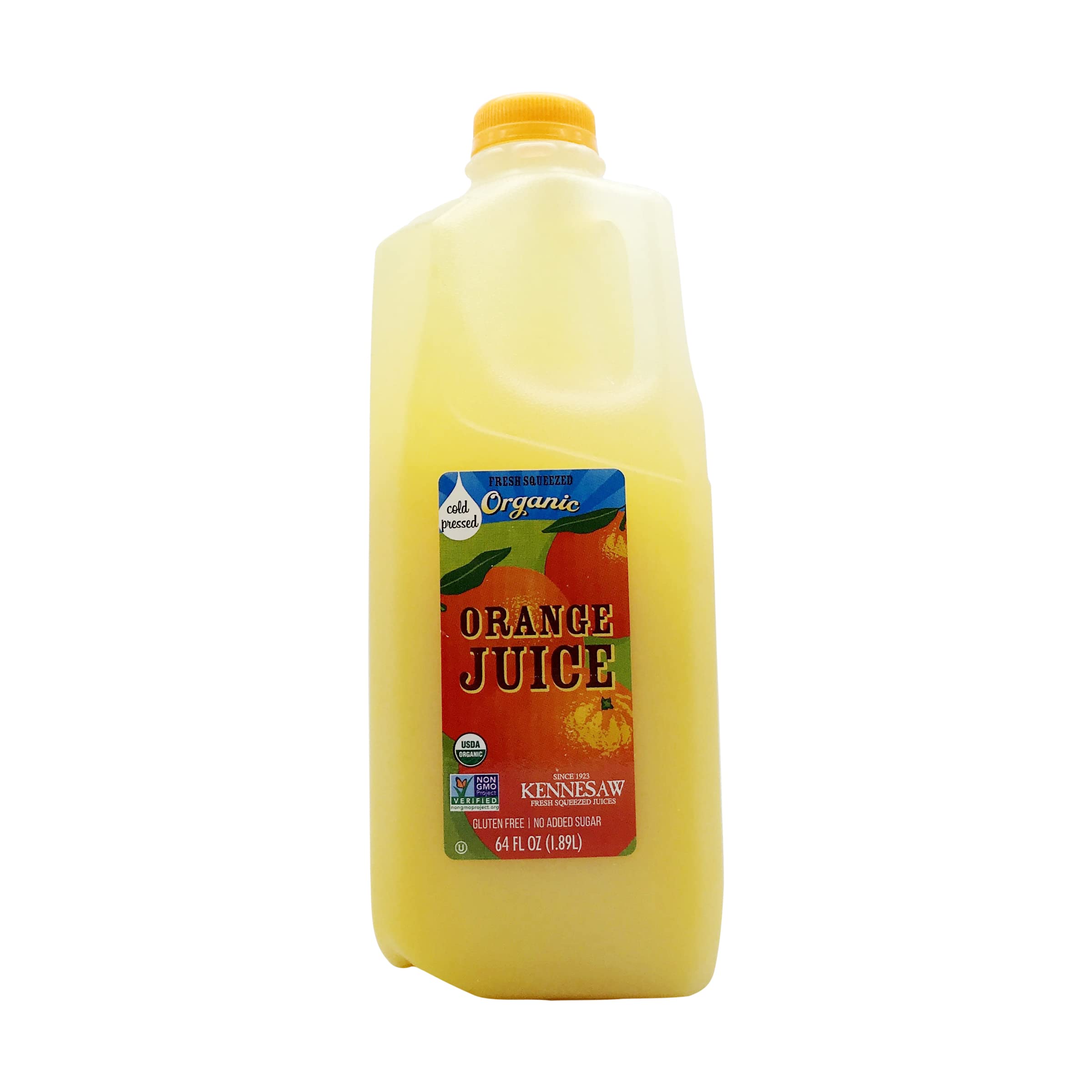KENNESAW Organic Orange Juice, 64 Ounce