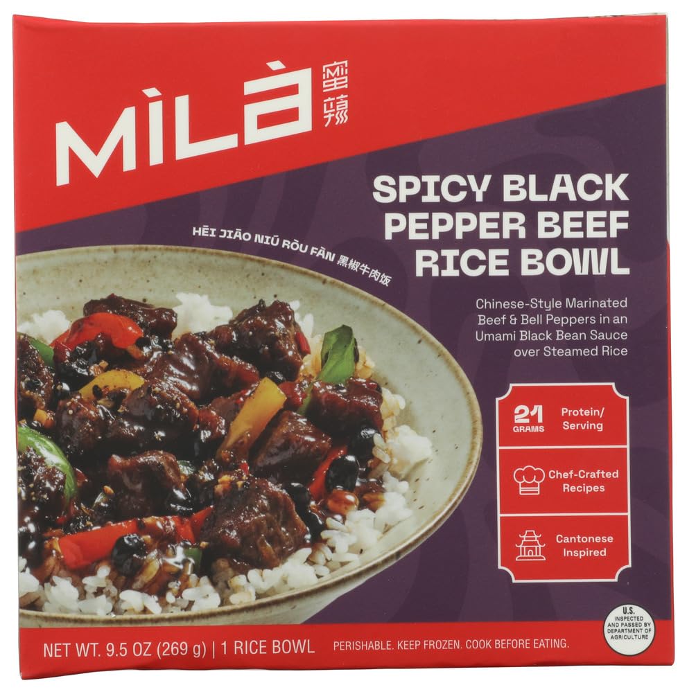 MìLà Beef Rice Bowl 9.5 Ounce