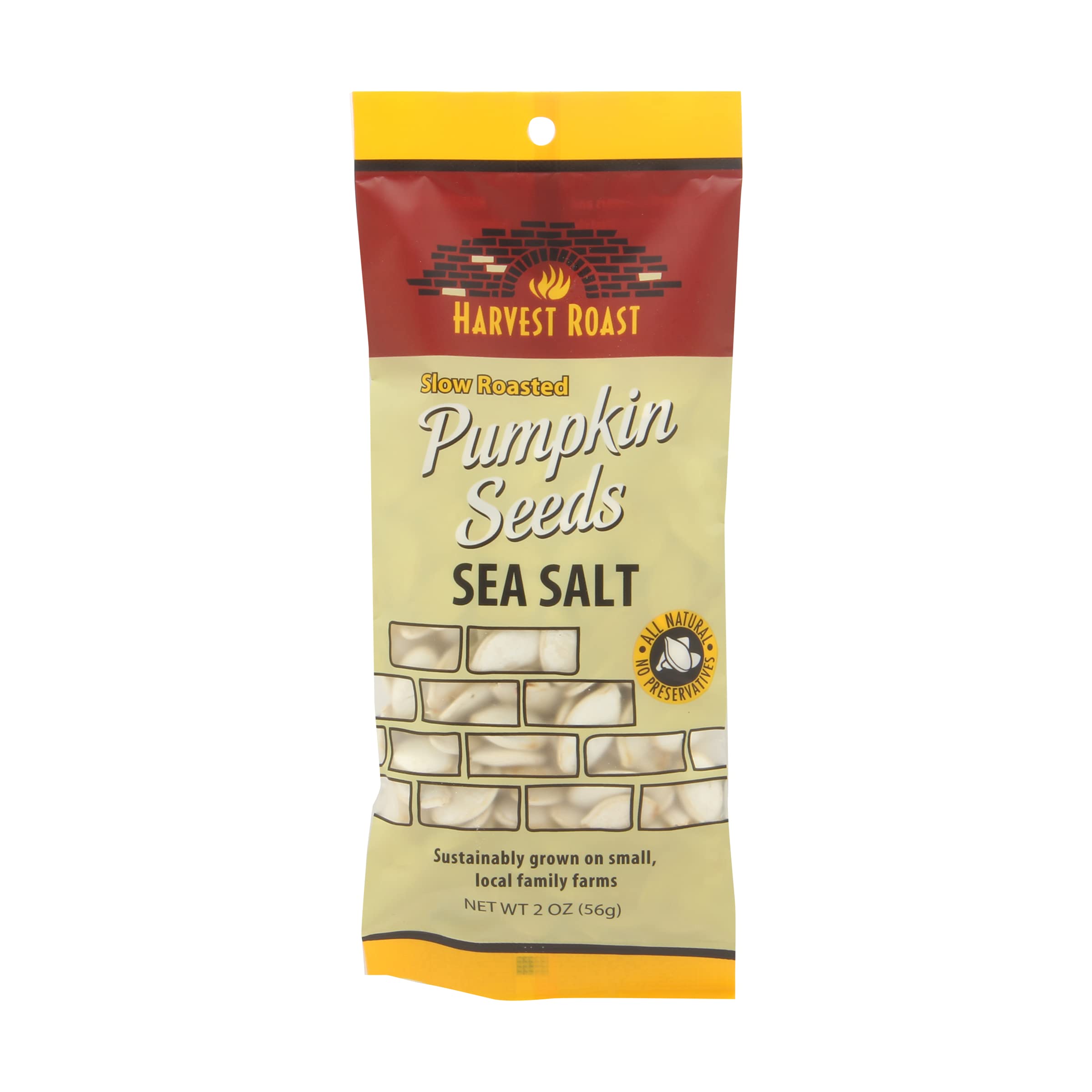 Snacks Pumpkin Seeds Sea Salt, 2 Ounce