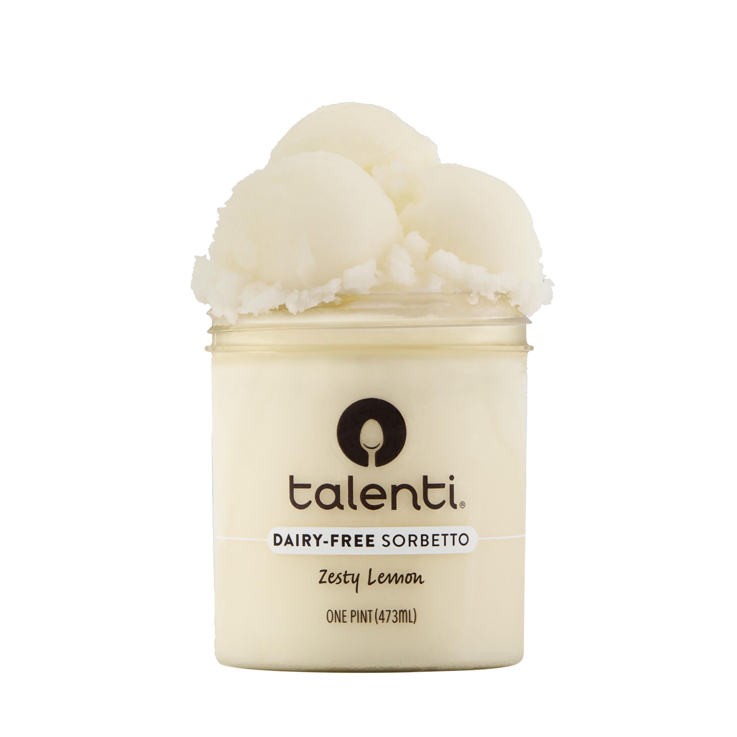 Talenti, Frozen Sorbetto Dairy Free Zesty Lemon, 16 Fl Oz