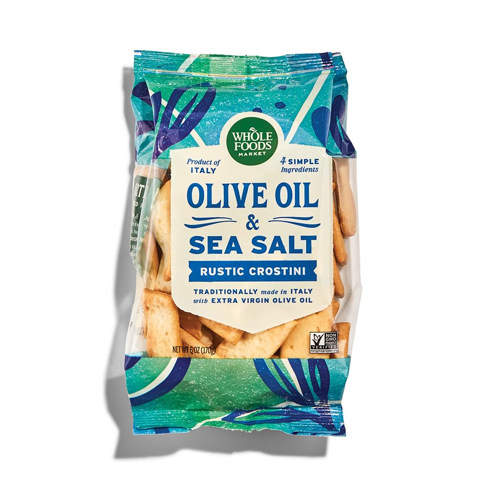 Original Rustic Crostini with Olive Oil & Sea Salt, 6 Ounce