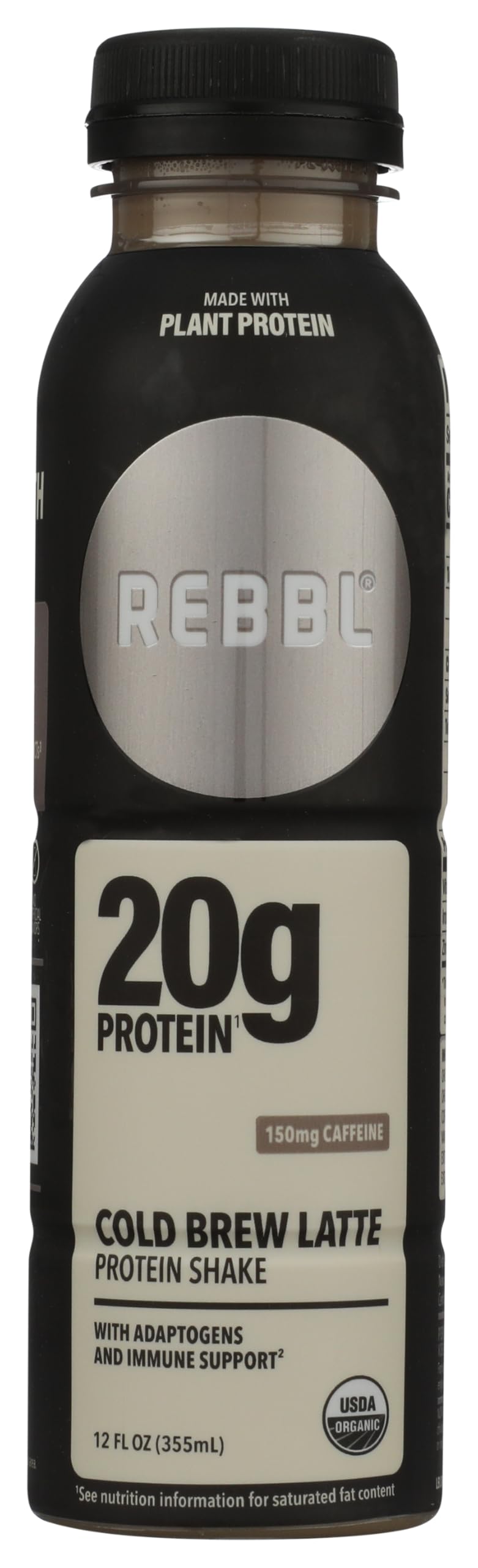 Rebbl Organic Awake+ Protein Cold Brew Coffee, 12 FZ