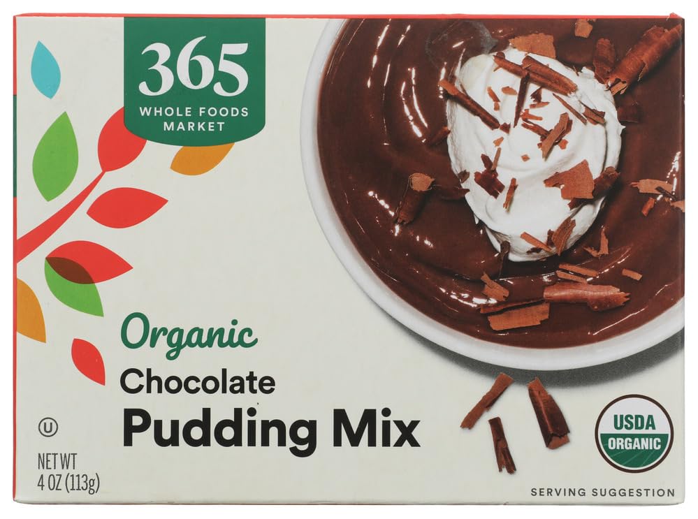 365 by Whole Foods Market Organic Chocolate Pudding, 4 OZ