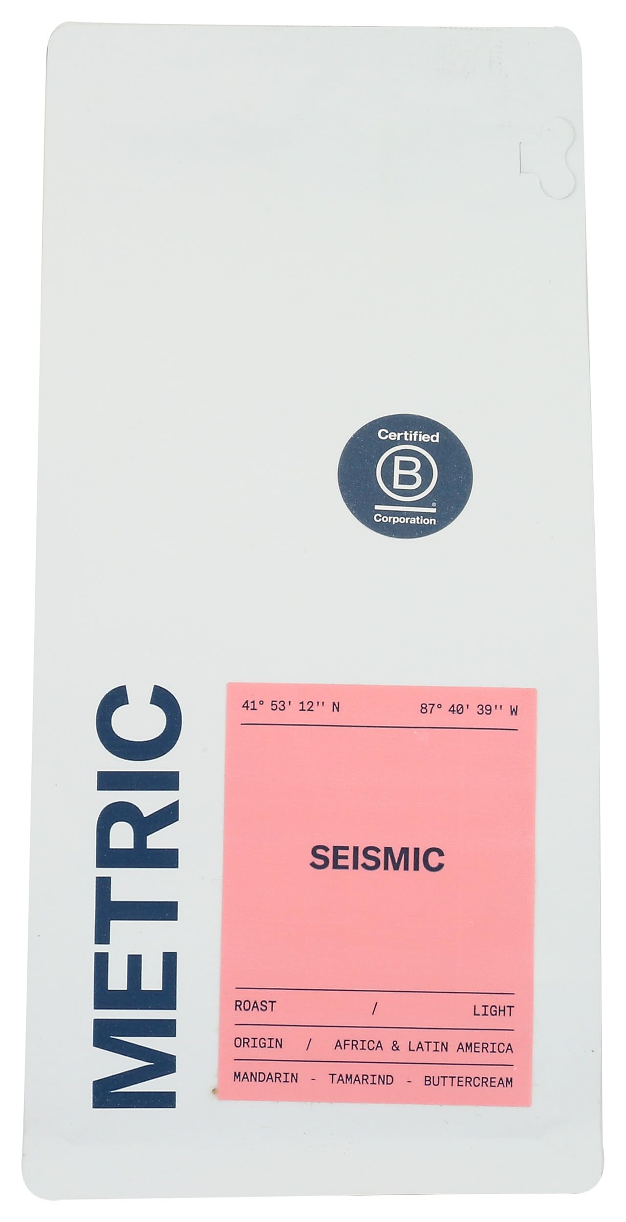 Metric Coffee, Seismic, 10.5 Ounce
