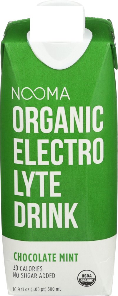 NOOMA Organic Electrolyte Drink, Chocolate Mint, 16.89 Fluid Ounce