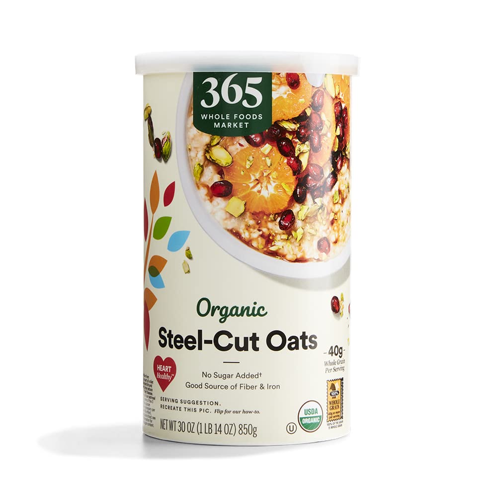 Organic Steel Cut Oats, 30 Ounce