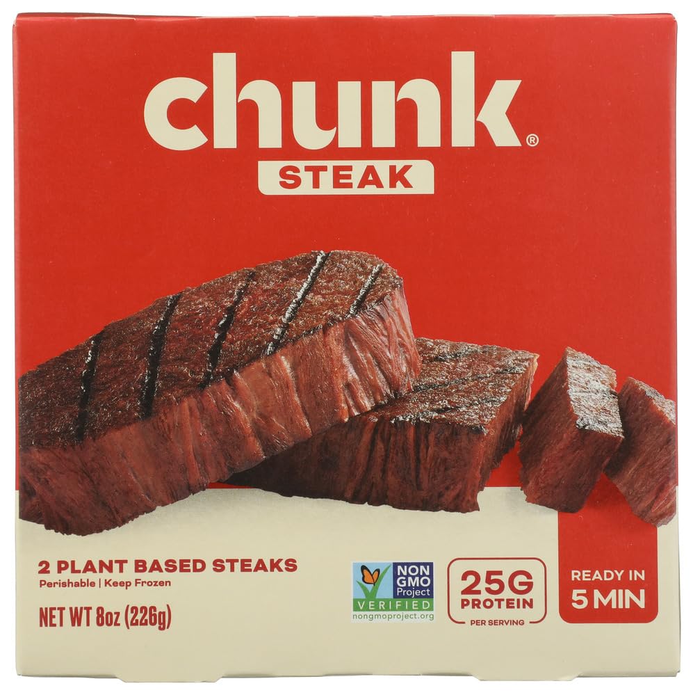 Chunk Plant Based Steaks, 8 OZ