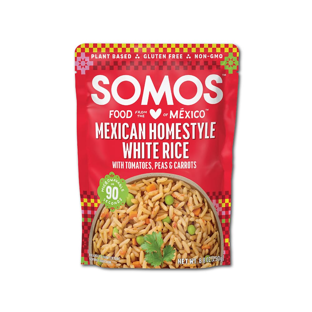 Somos, Rice White Mexican Homestyle, 8.8 Ounce