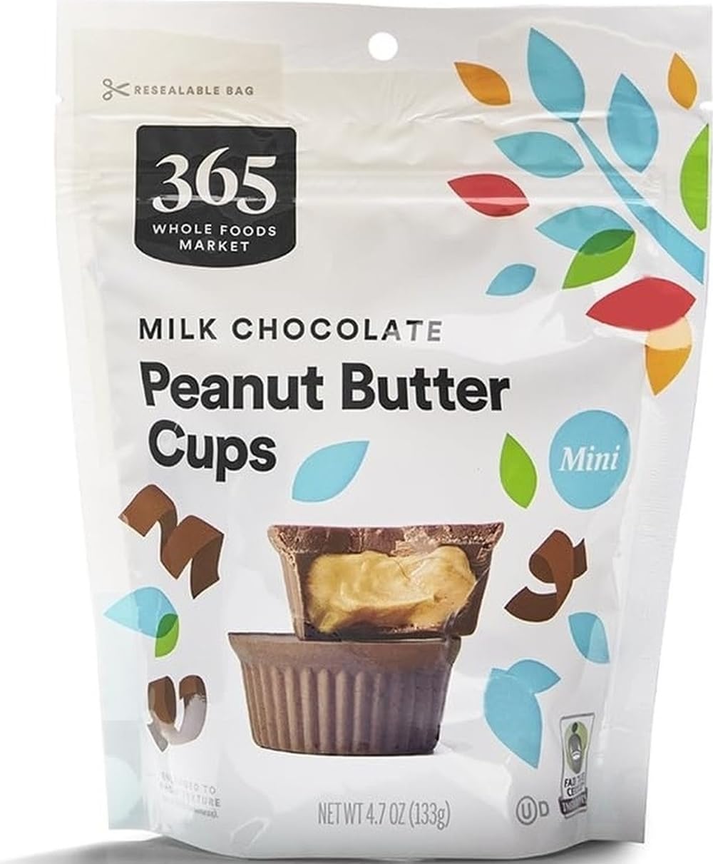 Mini Milk Chocolate Peanut Butter Cups, 4.7 Ounce
