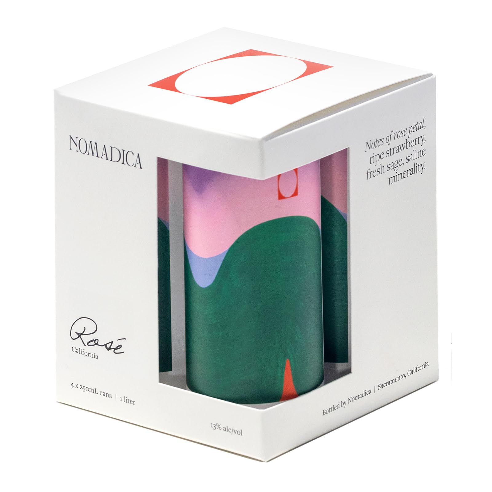 Rose Rolling Hills, 4pk, 250 mL Cans