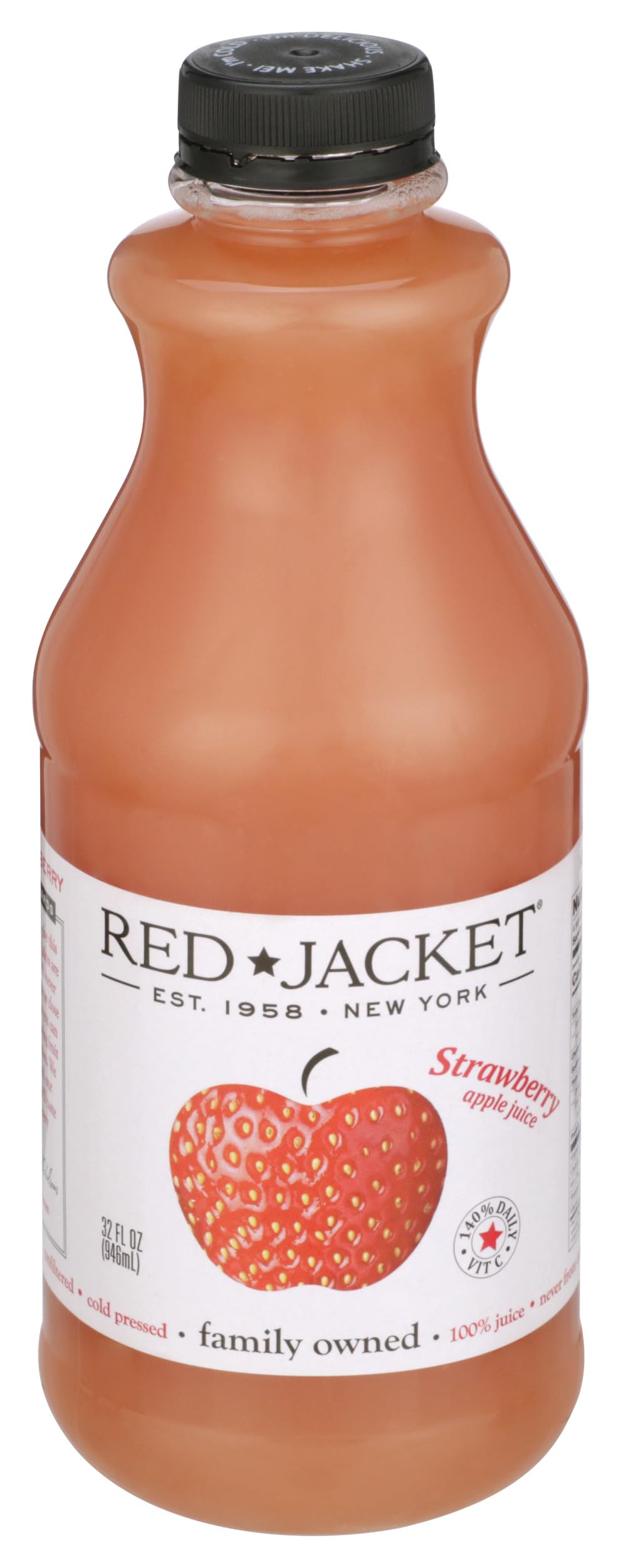 Red Jacket Orchards, Juice Strawberry, 32 Fl Oz