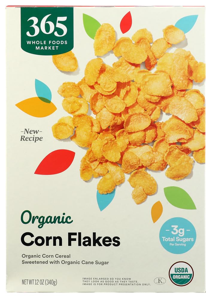 365 by Whole Foods Market Organic Corn Flakes, 12 OZ