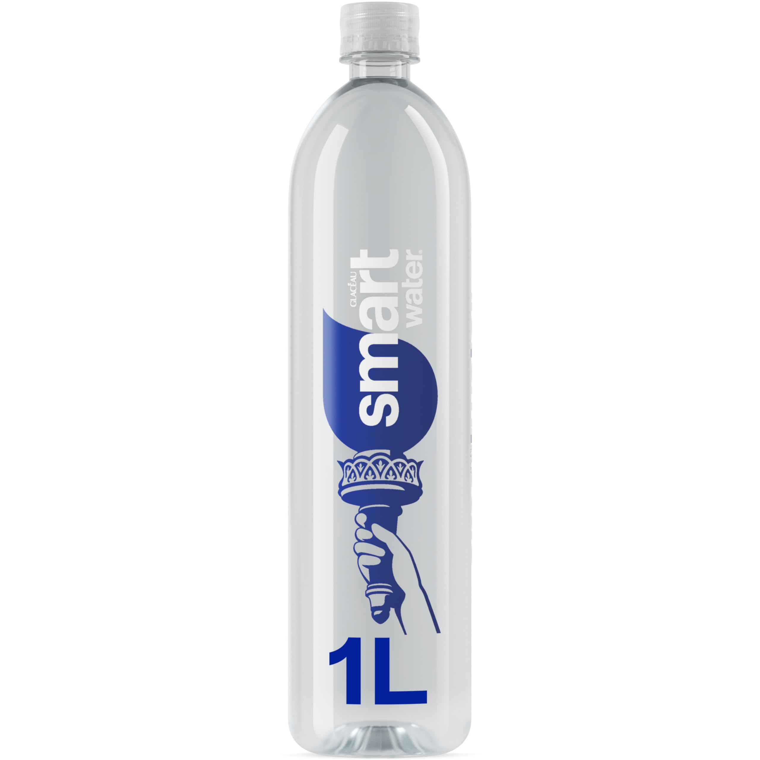 smartwater vapor distilled premium water bottle, 1.5 Liter Bottle, 33.8 Fl Oz (Pack of 1)