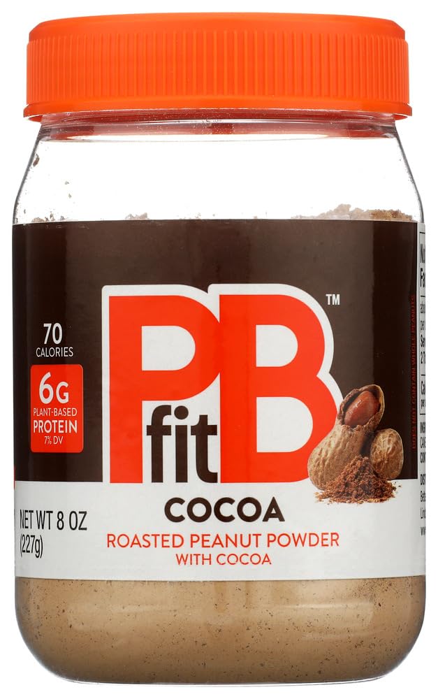 Pbfit, Fit Chocolate Peanut Butter Powder, 7.94 Ounce