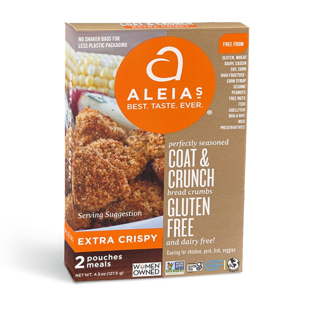 Aleias Gluten Free Bakery Extra Crispy Coat & Crunch, 12 OZ