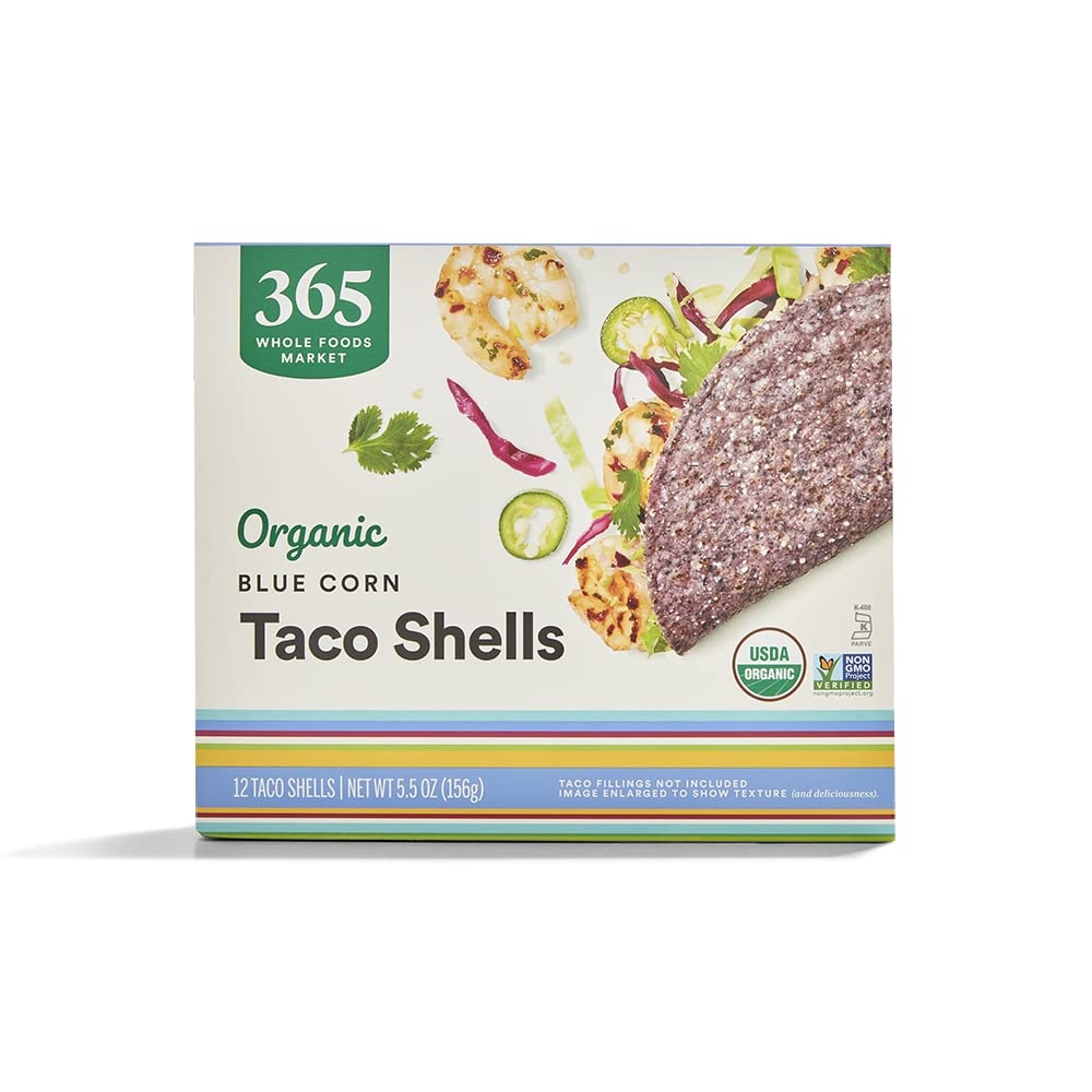 Organic Blue Taco Shells, 5.5 Ounce