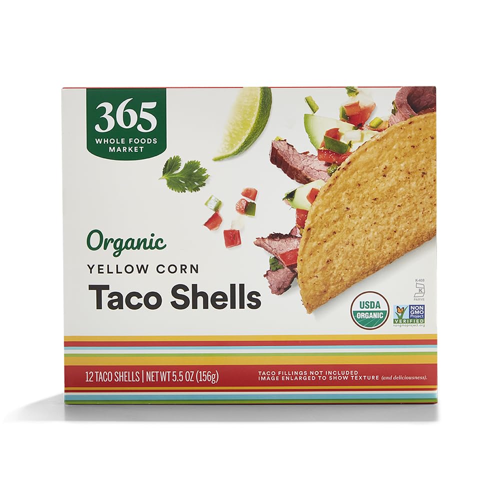 Organic Yellow Taco Shells, 5.5 Ounce