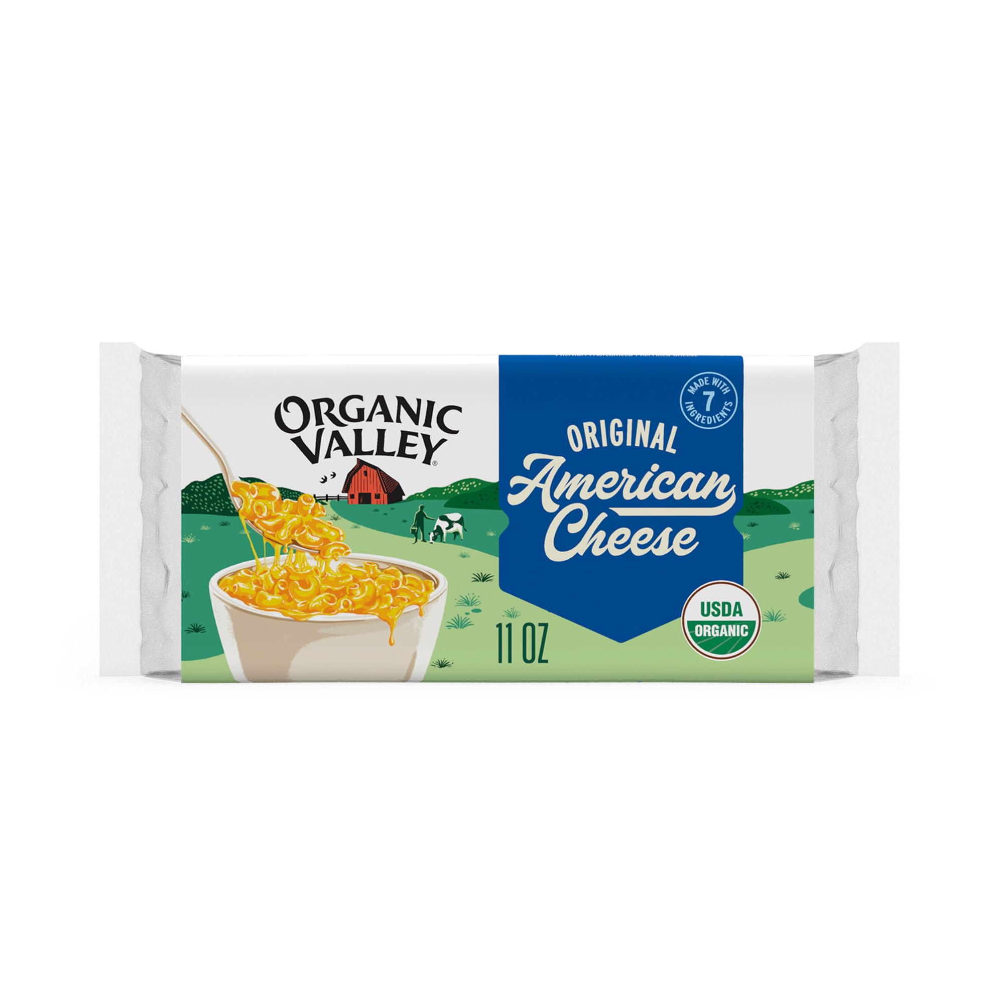 Organic Valley® Organic American Cheese, 11 oz