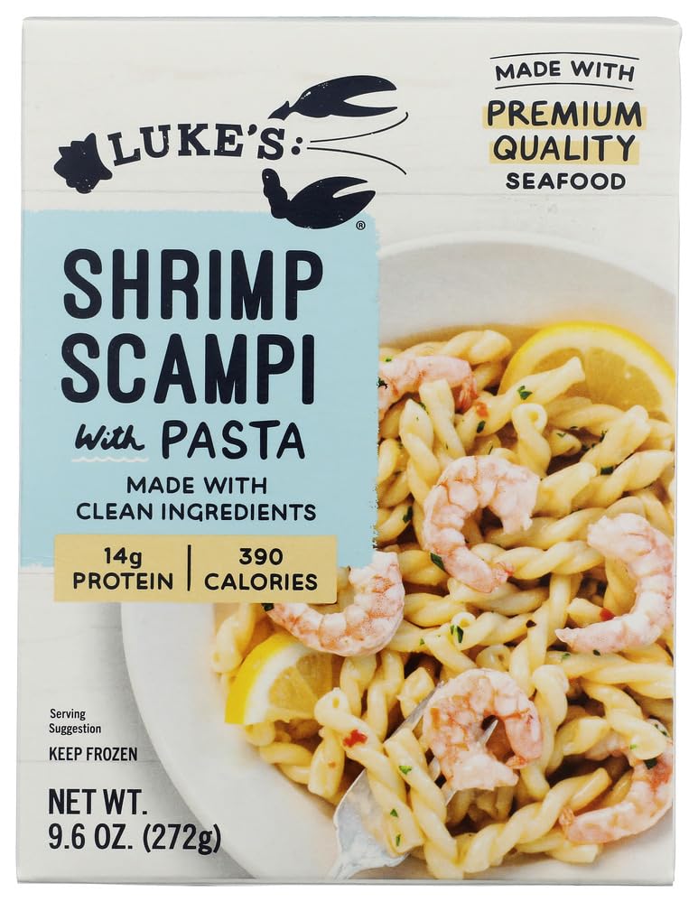 Lukes Lobster Classic Scampi Shrimp, 9.6 OZ