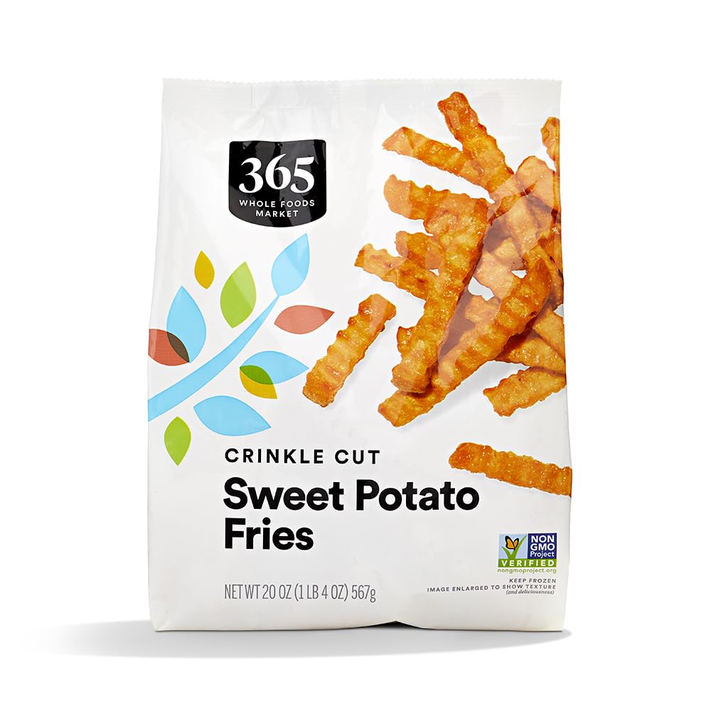 Crinkle Cut Sweet Potato Fries, 20 oz, (Frozen)