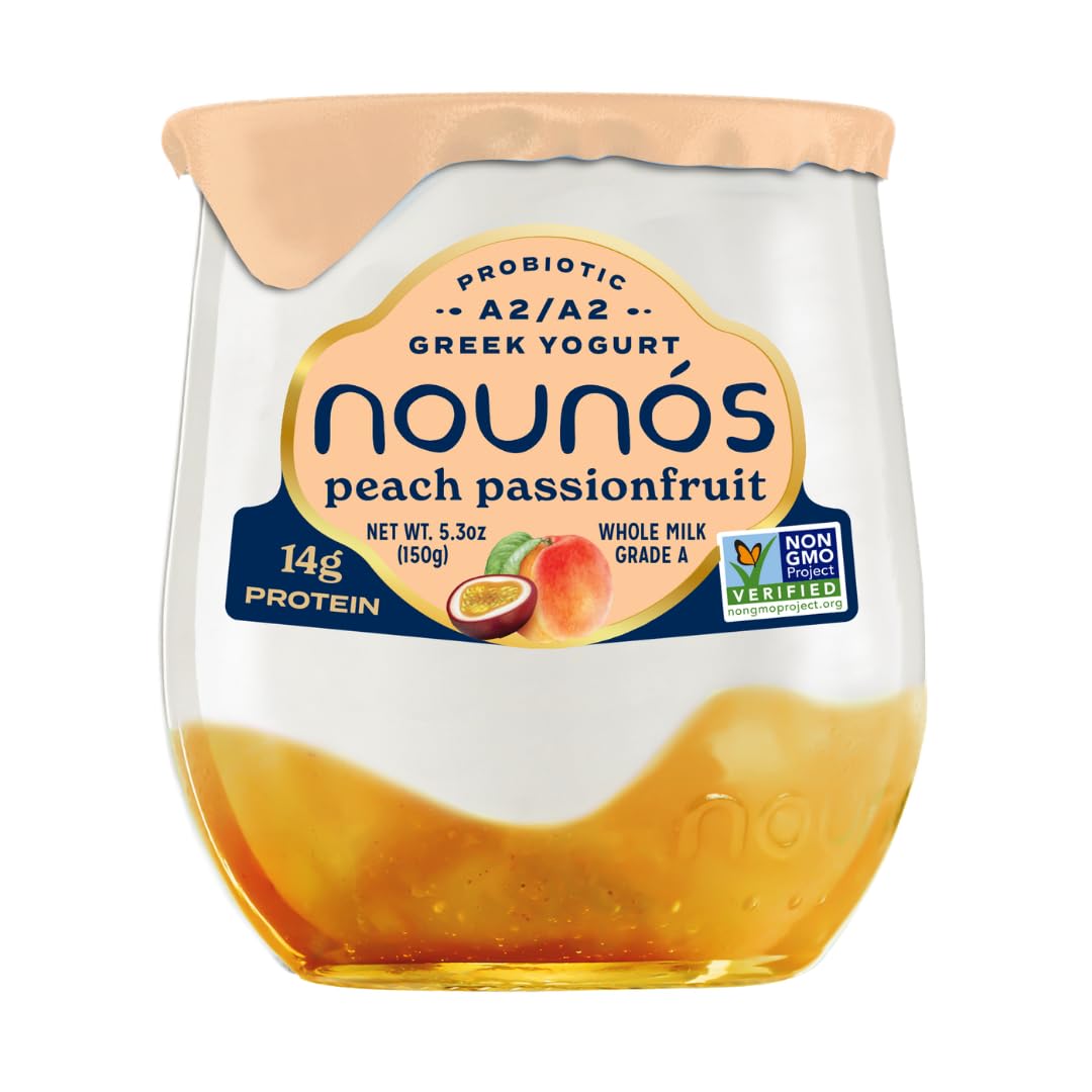 Yogurt Greek Lowfat Peach Passion Fruit, 5.3 Ounce