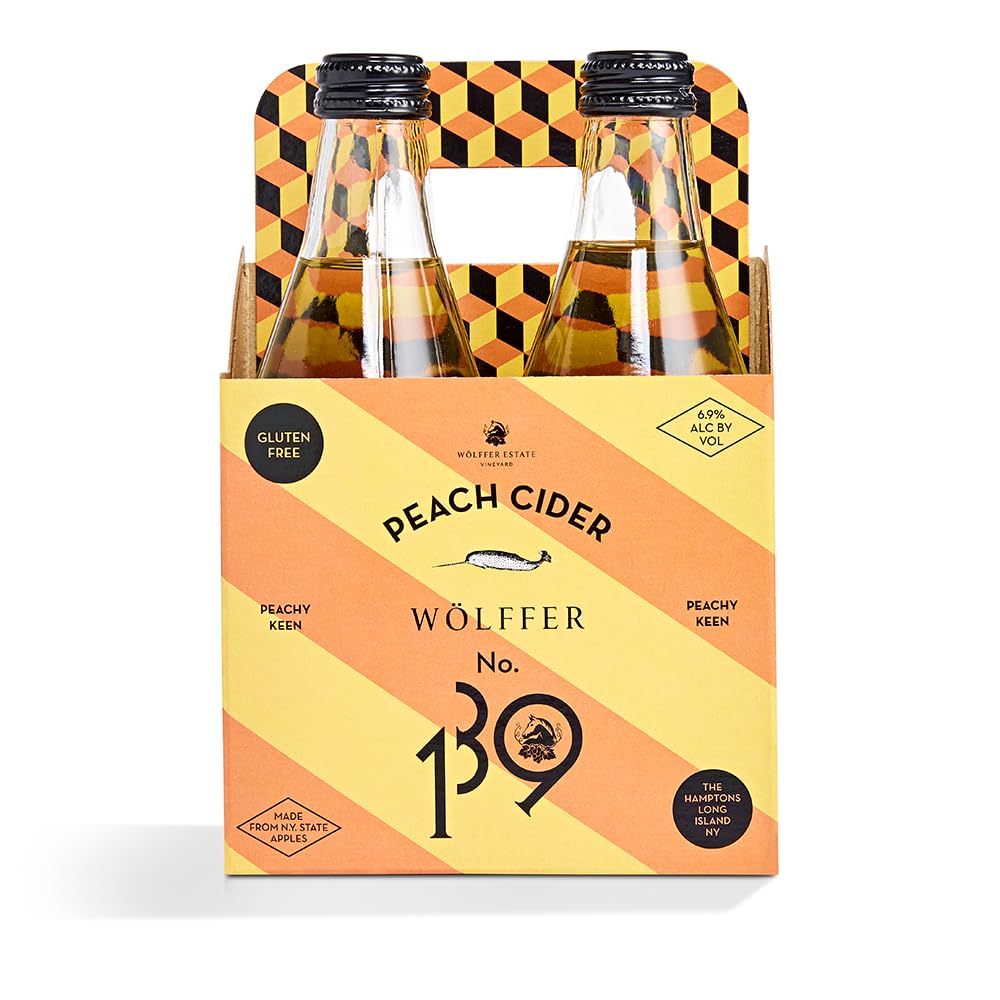 Wolffer Estate, Cider Peach No139, 4pk, 12 Fl Oz