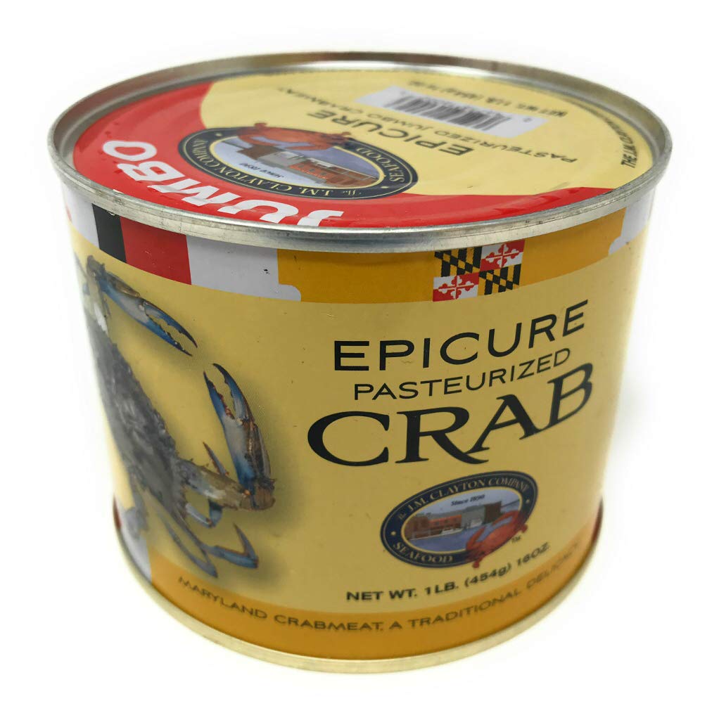 Epicure Pasteurized Jumbo Lump Crab Meat, 16 OZ