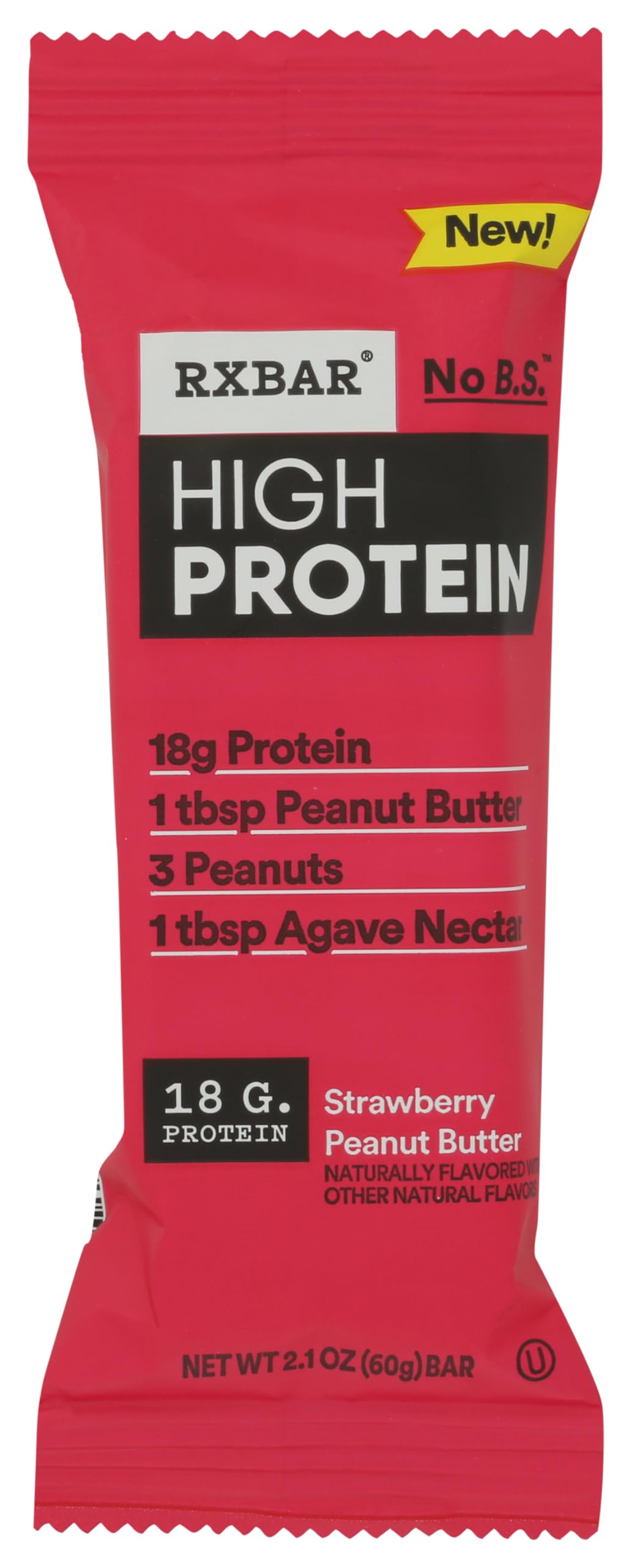 RXBAR Strawberry Peanut Butter Protein Bar Sgl, 2.1 OZ