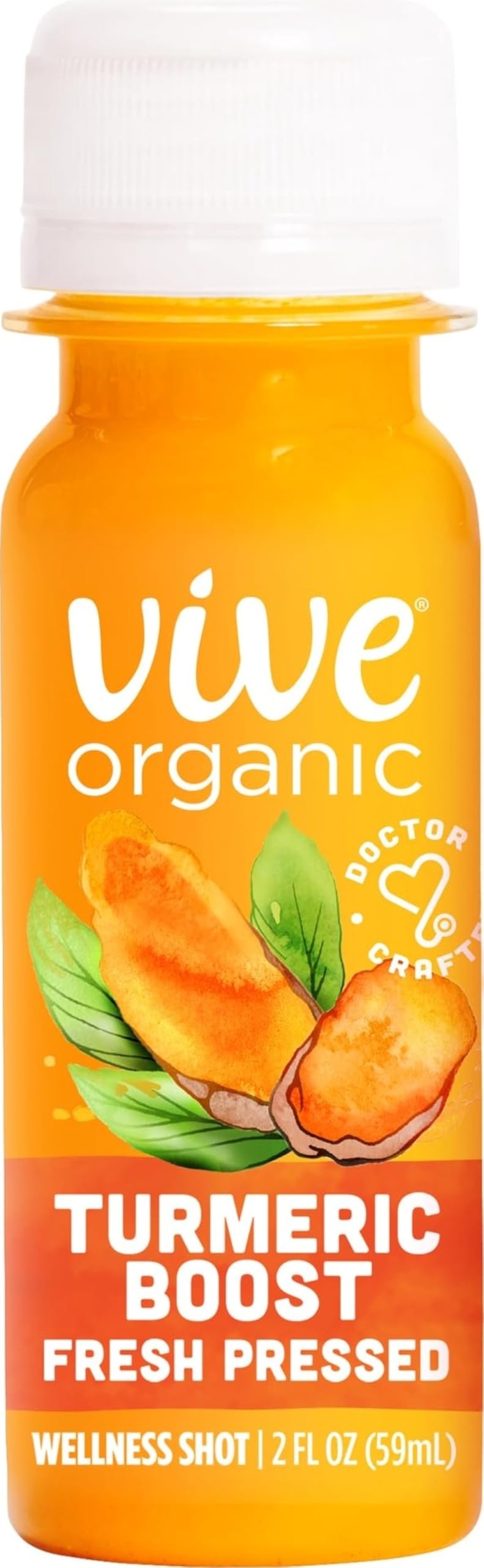 Vive Organic Pure Boost Turmeric Shot (2oz Bottle)