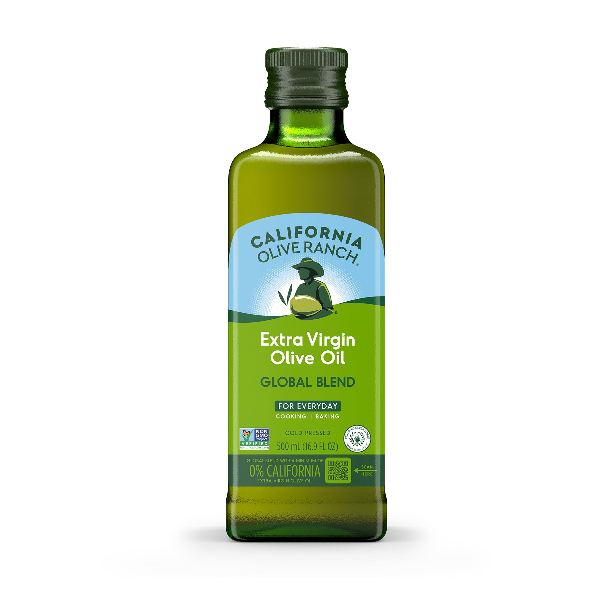 Global Blend Medium Extra Virgin Olive Oil, 500 mL